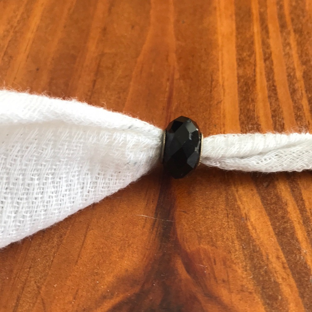 Glass charm